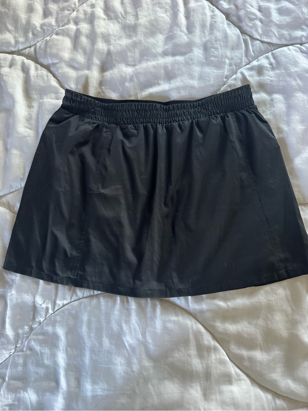 girlfriend collective skirt skort with shorts